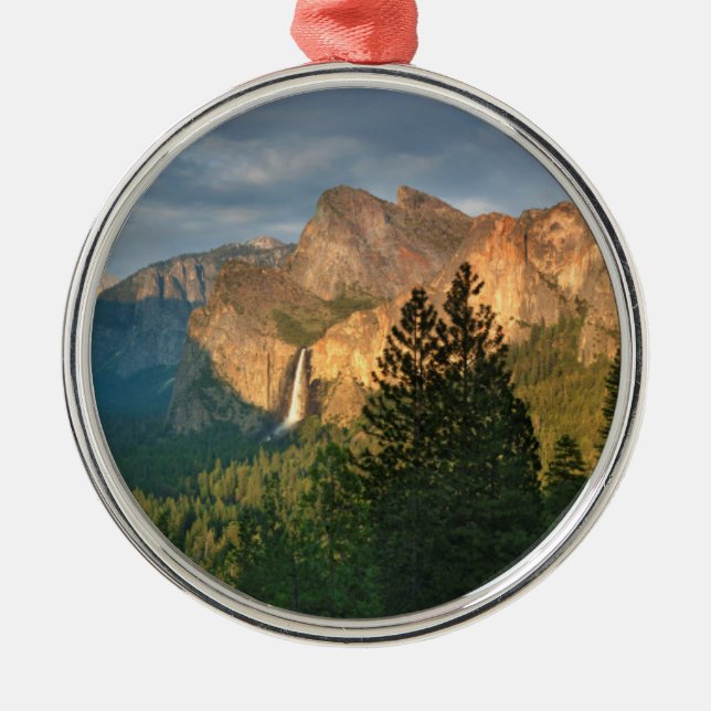 Rocky Mountains | Yosemite, California Metal Ornament (Front)