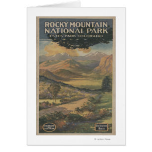 Rocky Mt. Nat'l Park Brochure # 1 Cards