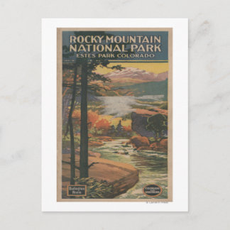 Rocky Mt. Nat'l Park Brochure # 2 Postcard