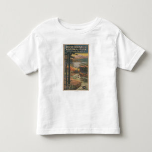Rocky Mt. Nat'l Park Brochure # 2 Toddler T-shirt
