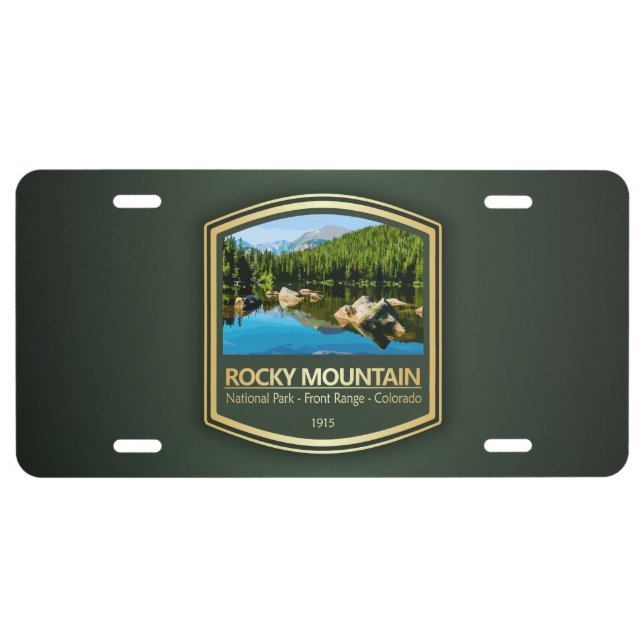 Rocky Mtn NP (PF1) License Plate (Front)