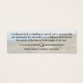 Rocky Path & Thoreau Quote (Back)