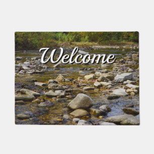 Rocky Path Welcome Doormat