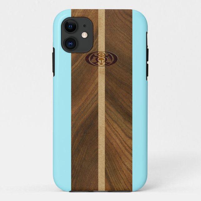 Rocky Point Hawaiian Surfboard iPhone 5 Cases (Back)