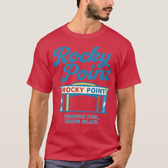 Rocky Point Warwick, Rhode Island T-Shirt (Front)