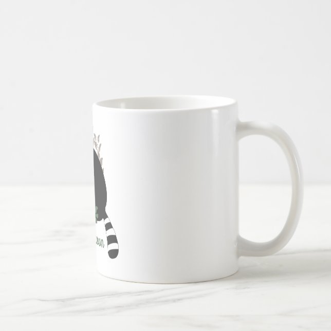 Rocky Raccoon Coffee Mug (Right)