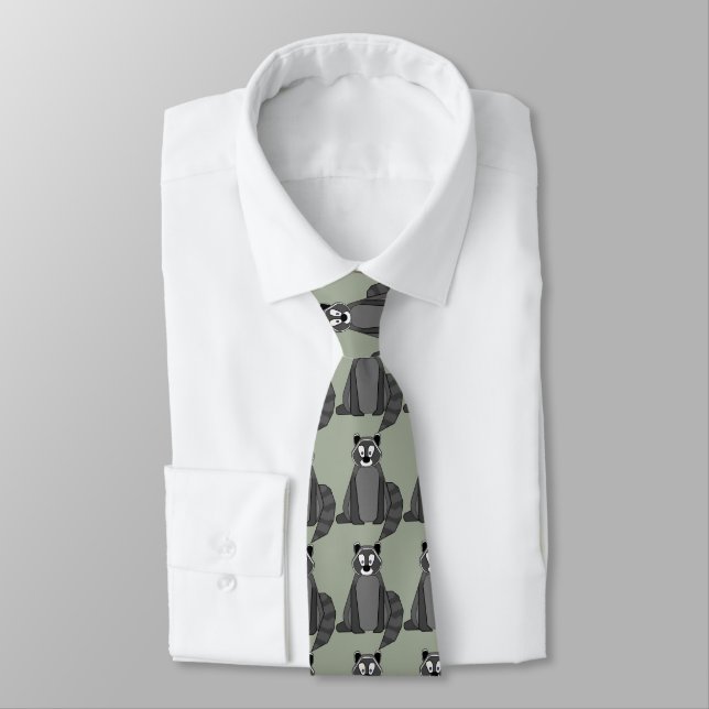 Rocky Raccoon Tie (Tied)