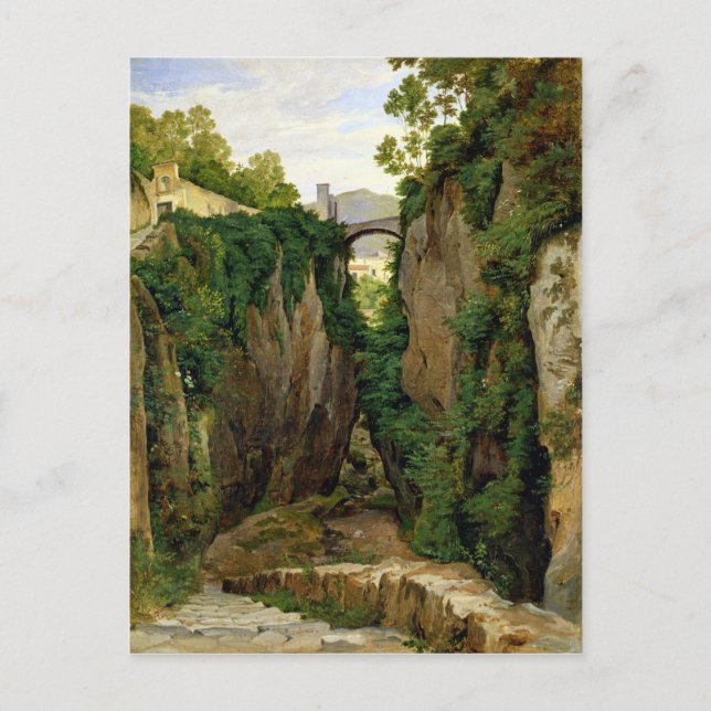 Rocky Ravine at Sorrento, 1823 Postcard (Front)