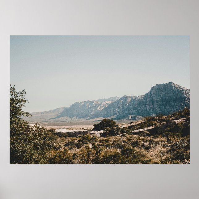 Rocky red rock mountain Nevada Holder (Front)