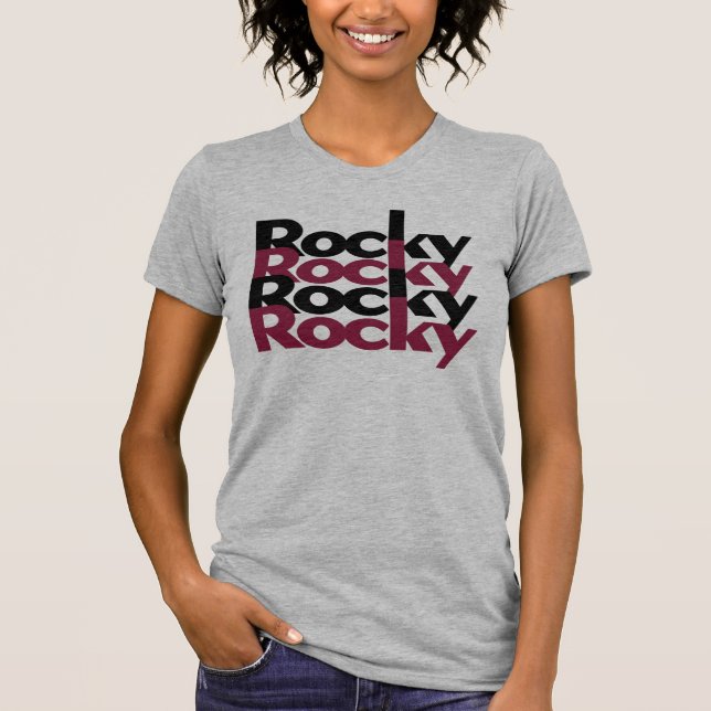 Rocky - Salt on the Rocks T shirt (Front)