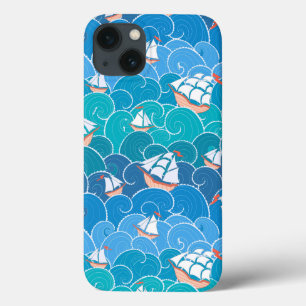 Rocky Sea Pattern iPhone 13 Case