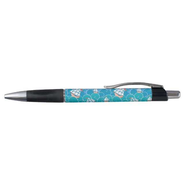 Rocky Sea Pattern Pen (Top)