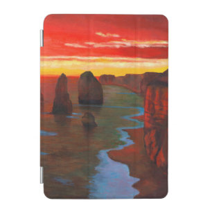 Rocky Seashore At Sunset iPad Mini Cover