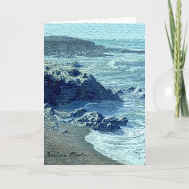 "Rocky Shoreline" Card (Front)
