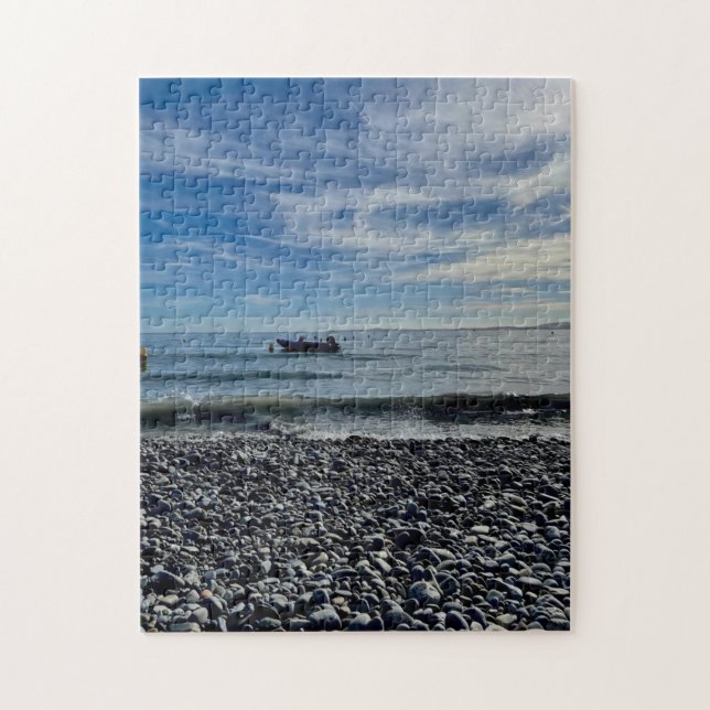 Rocky Shores and Blue Skies Puzzle (Vertical)
