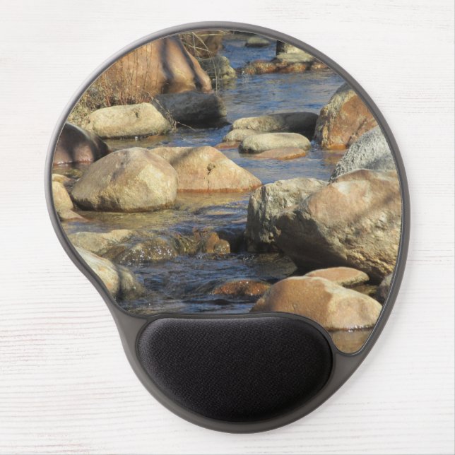 Rocky Stream Gel Mouse Pad (Front)