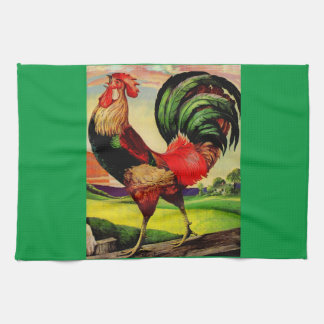 Rocky the Handsome Rooster Towel