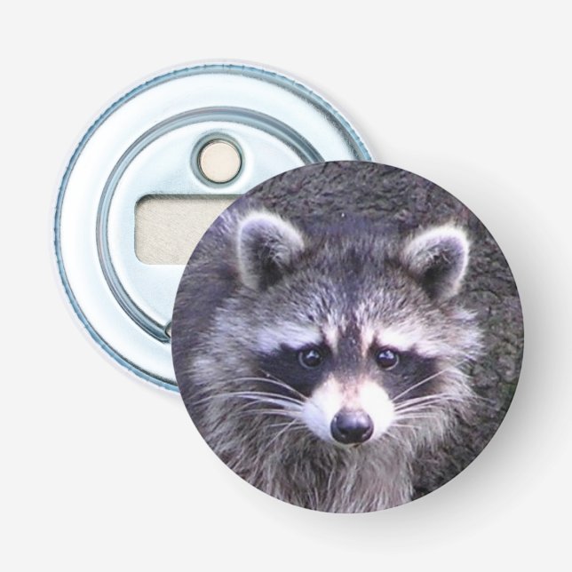 Rocky the Raccoon Bottle Opener (Front)