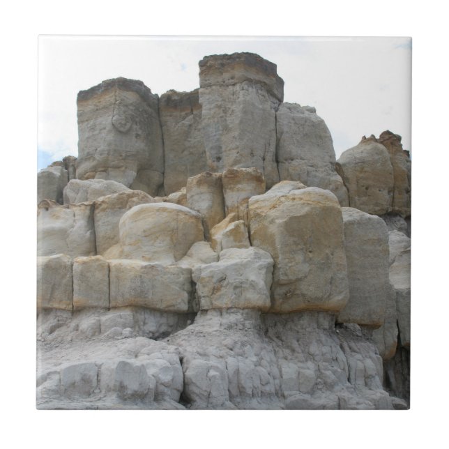 Rocky Towers Ceramic Tile (Front)