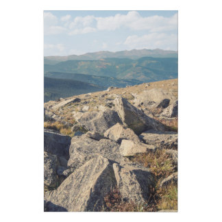 Rocky View Faux Canvas Print