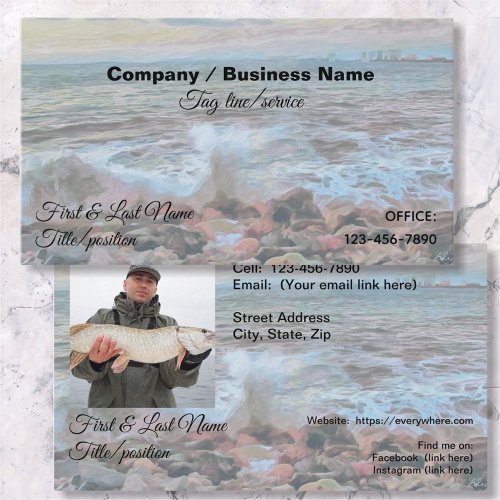 Rocky Waves 0742 Business Card