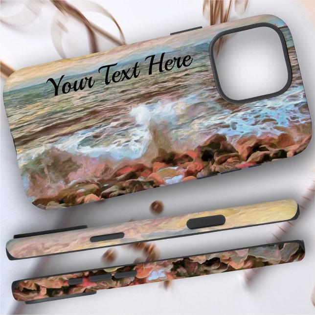 Rocky Waves 0742 Case-Mate iPhone Case (Creator Uploaded)