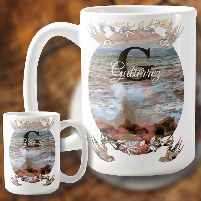 Rocky Waves 0742 Coffee Mug (Creator Uploaded)