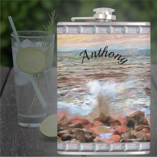Rocky Waves 0742 Flask (Creator Uploaded)