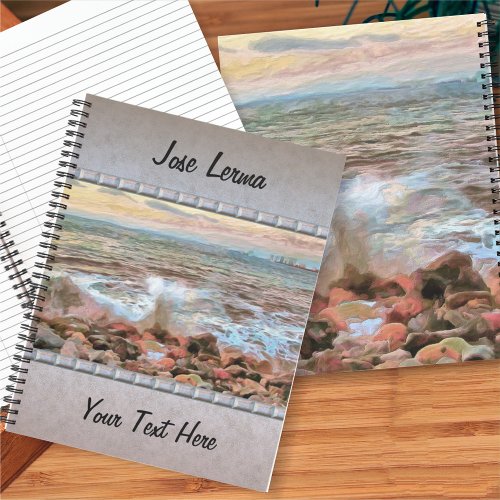 Rocky Waves 0742 Notebook