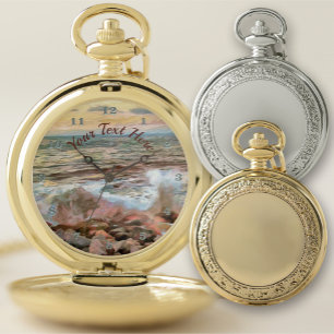Rocky Waves 0742 Pocket Watch