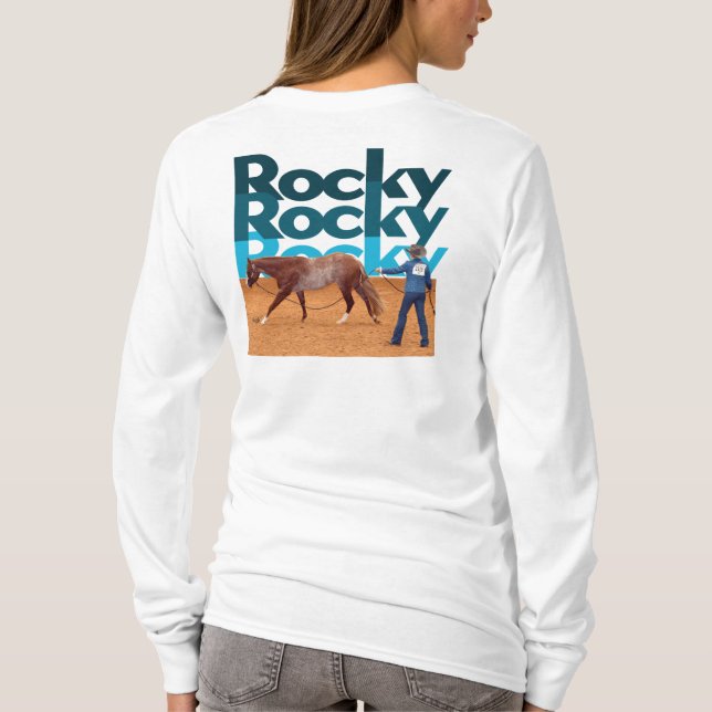 Rocky World Longe Line Shirt (Back)