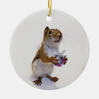 Rocky's Wreath Ceramic Ornament