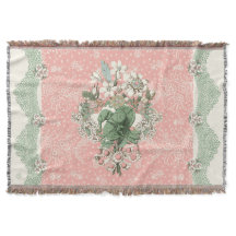 Rococo Couch Throws Blankets Cotton Polyester