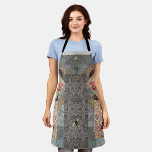 Rococo French Garden Apron