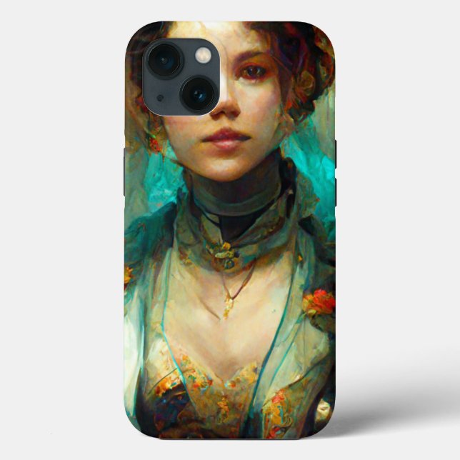 Rococo Future Sci-Fi Fantasy Case-Mate iPhone Case (Back)