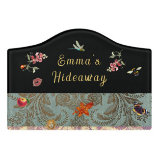 Rococo Garden Room Sign