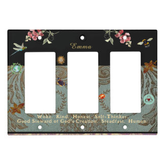 Rococo Garden Statement Switch Plate
