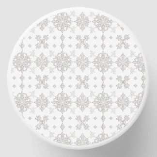 Rococo Lace Pattern Mini Candle Favors