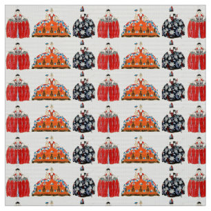 ROCOCO LADIES ART DECO FASHION COSTUME DESIGN FABRIC