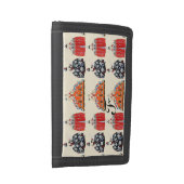 ROCOCO LADY ART DECO FASHION COSTUME MONOGRAM TRIFOLD WALLET | Zazzle