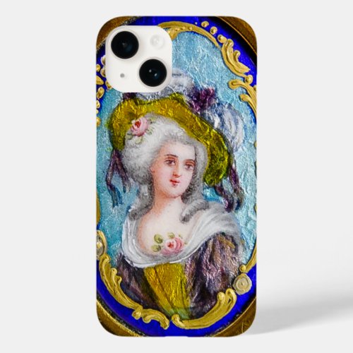 ROCOCO LADY WITH PINK ROSES Case_Mate iPhone 14 CASE
