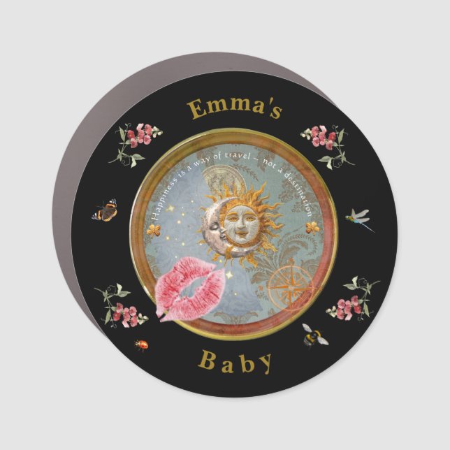 Rococo Love My Car Magnet (Front)