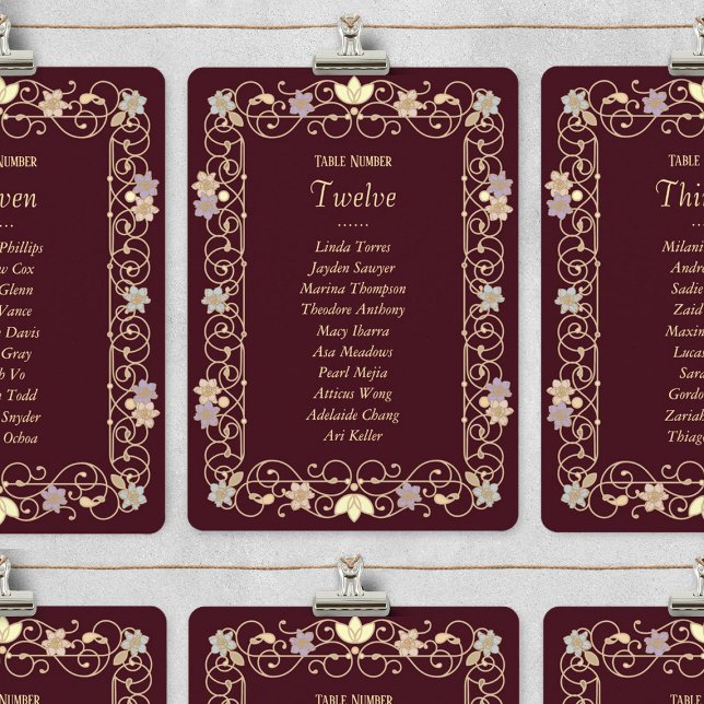 Rococo Revival Elegant Vintage Floral Wedding Invitation (Creator Uploaded)