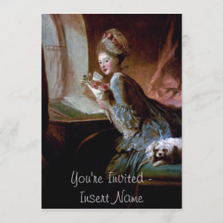 Rococo Style Invitation