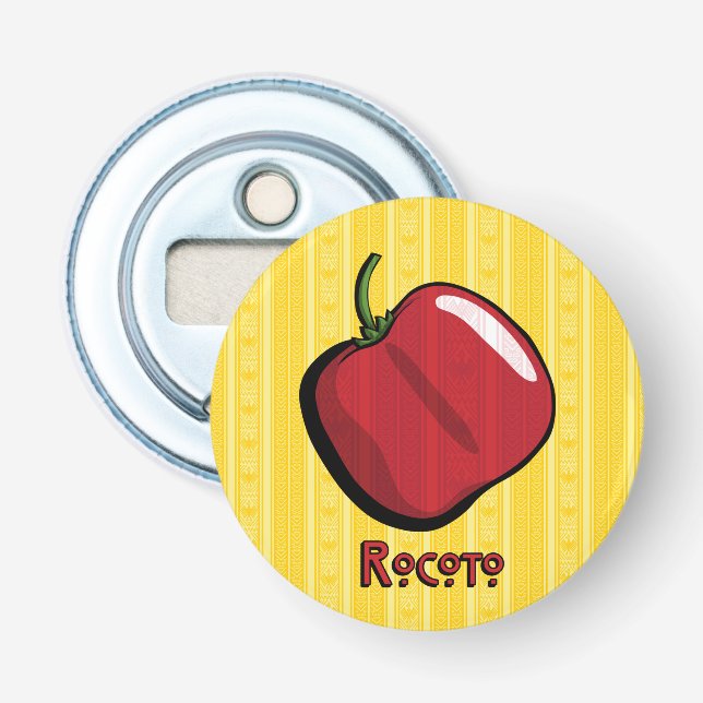 Rocoto Chili Pepper Bottle Opener (Front)