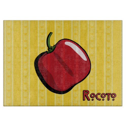 Rocoto Chili Pepper Cutting Board