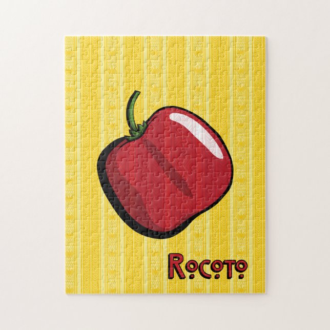 Rocoto Chili Pepper Puzzle (Vertical)