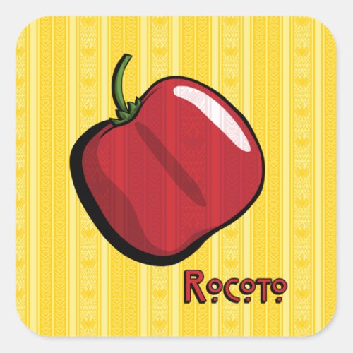 Rocoto Chili Pepper Sticker