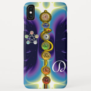 ROD ASCLEPIUS 7 CHAKRAS,YOGA ,SPIRITUAL ENERGY iPhone XS MAX CASE