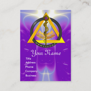 ROD ASCLEPIUS DENTISTRY DENTIST APPOINTMENT Purple Card